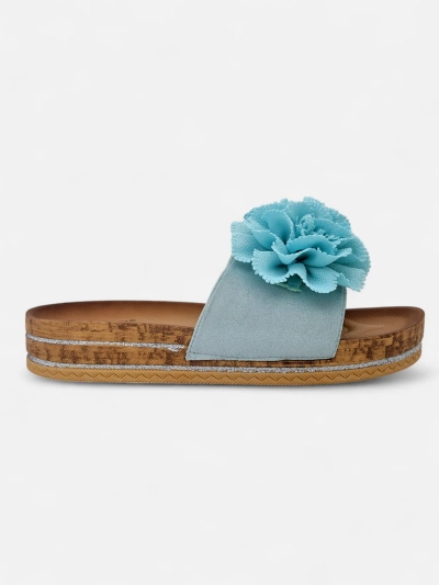 Papuci pentru femei Royalfashion cu flori Focce
