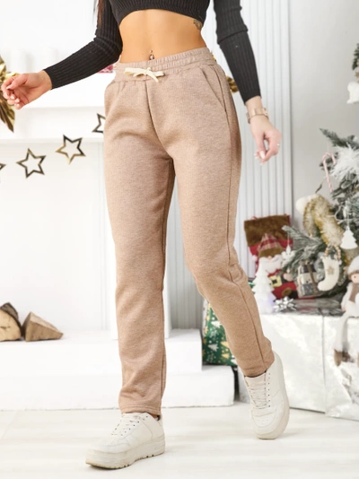 Pantaloni de trening din bumbac pentru femei Royalfashion