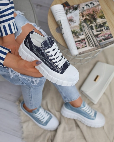 Sneakers Elysium Bleumarin