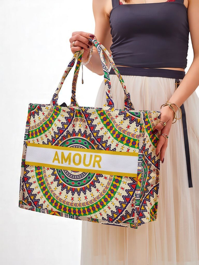 Royalfashion Geantă din material textil Amour Vibes