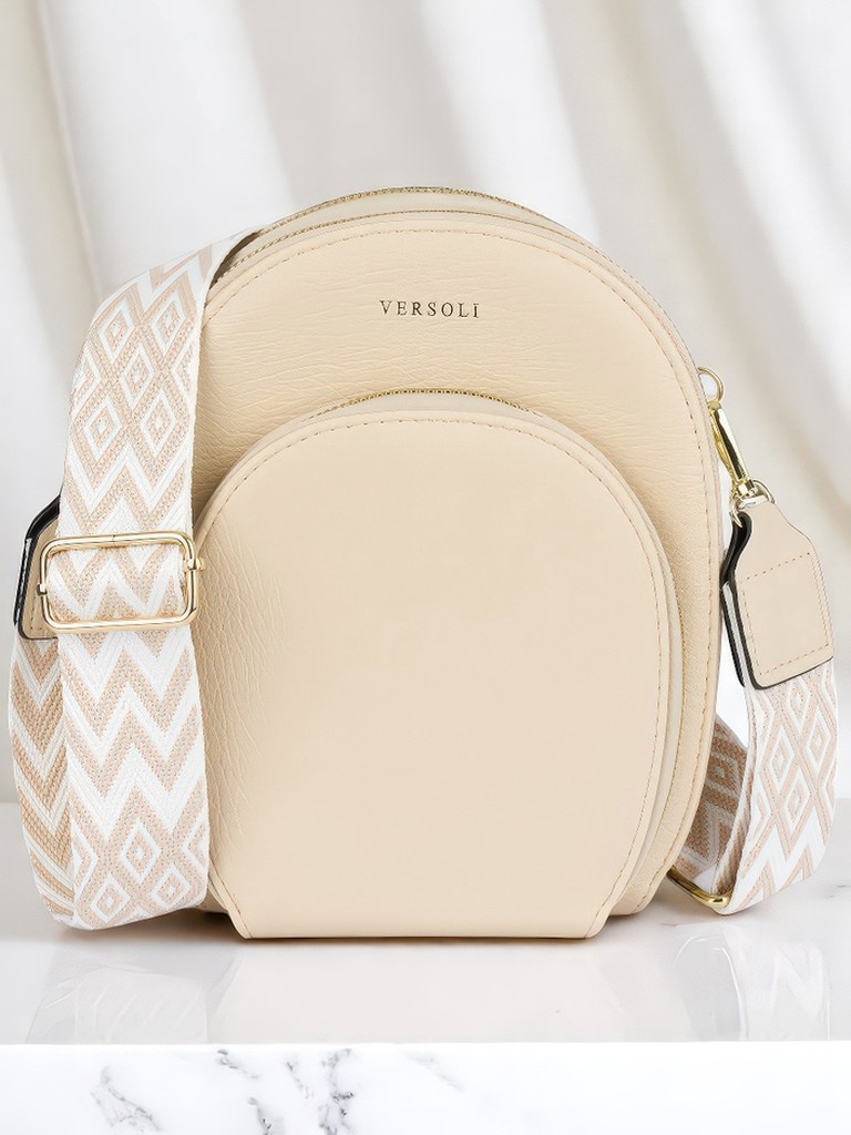 Royalfashion Geantă-portofel multifuncțională pe curea cu buzunar matlasat