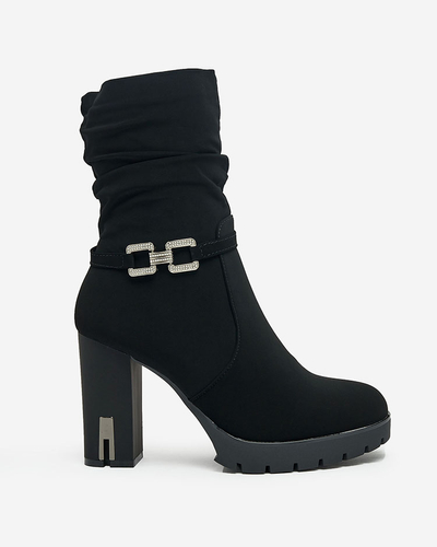 Royalfashion Cizme Stiletto decorate Teroleda pentru femei