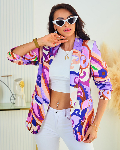 Royalfashion Jachetă cu model pentru femei