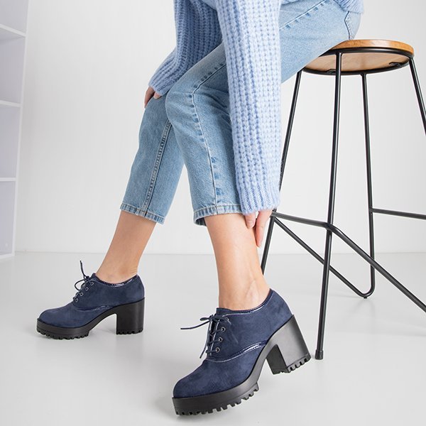 Tocuri înalte pentru femei bleumarin Jussie - Încălțăminte