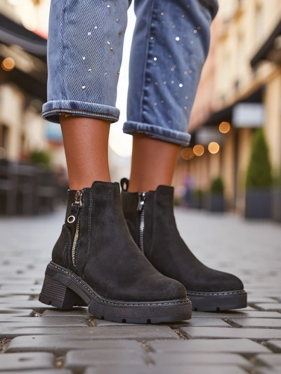 Royalfashion Botine pentru femei Fiefo