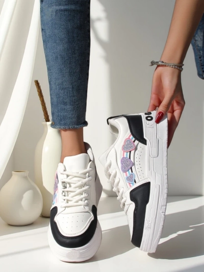 Royalfashion Încălțăminte sport pentru femei cu sclipici Samoles