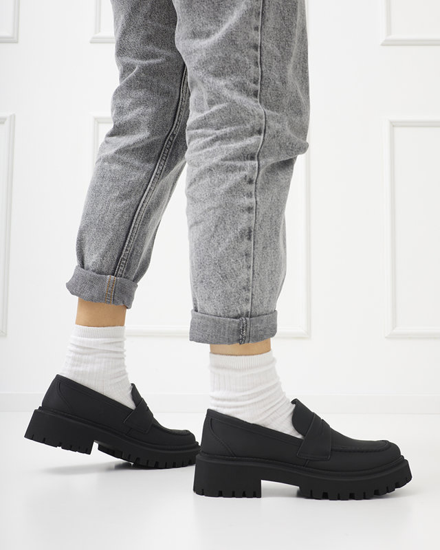 Pantofi negri de dama Vanocio - Incaltaminte