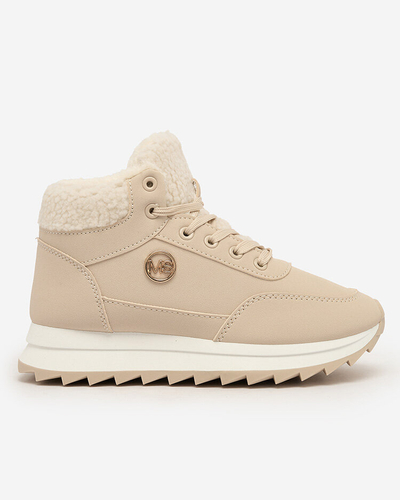 Royalfashion Pantofi sport izolați pentru femei, bej Cerrto