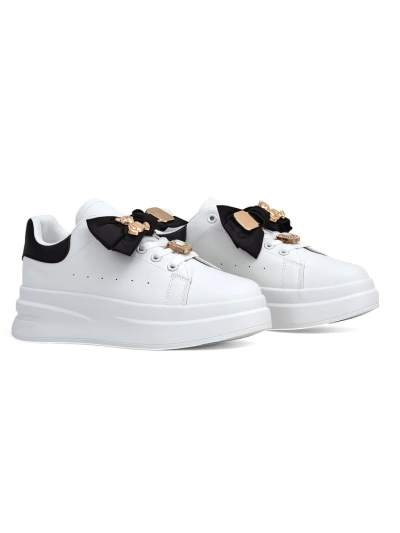 Adidași cu platformă pentru femei Royalfashion cu fundă Genimma