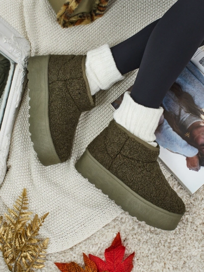 Cizme scurte tip snowboots de damă Marellin