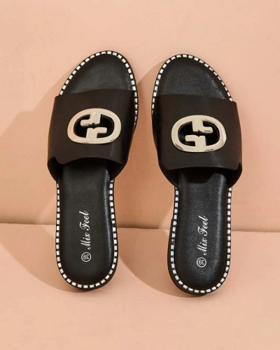 Royalfashion Flip-flops pentru femei cu talpă plată Fim