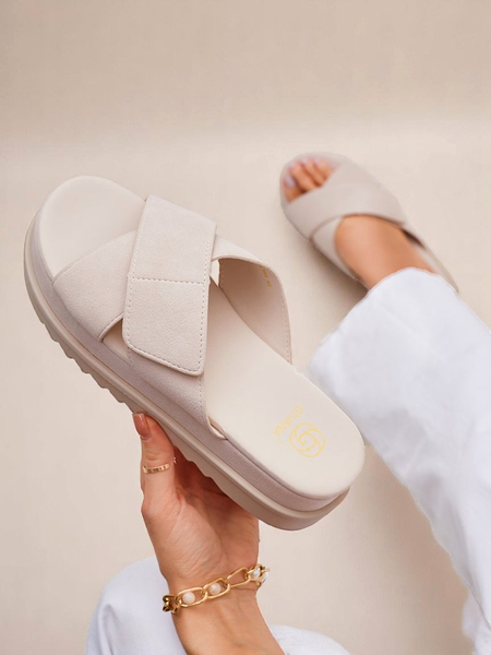 Royalfashion Sandale plate pentru femei Evre