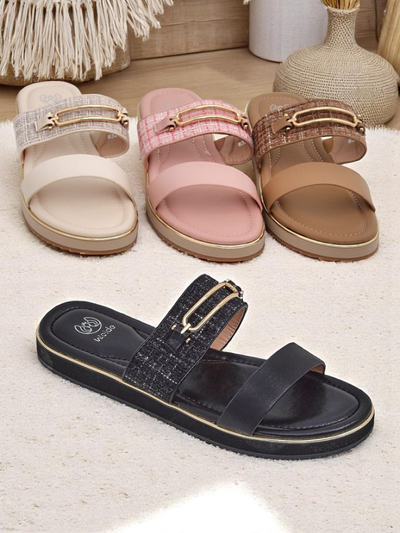 Royalfashion Papuci de damă cu talpă joasă Mamma