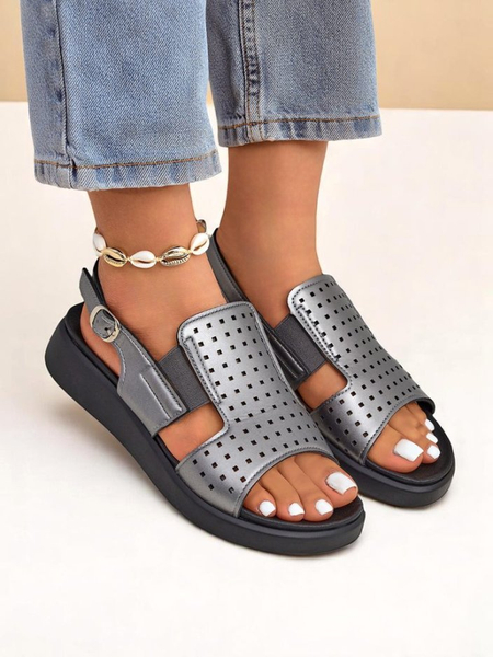 Royalfashion Sandalia pa hende muher cu suela diki BreezyStep