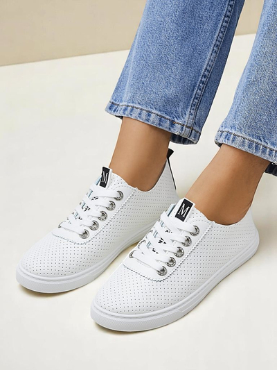 Royalfashion Adidași din eco-piele pentru femei Next Step