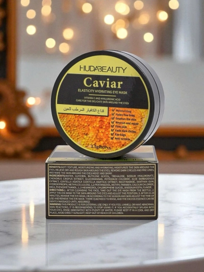 Aurelia Caviar Eye Mask Hydro Vitale – nawilżające płatki pod oczy HudaBeauty