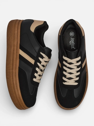 Teniși Dama Luna Negri Ecologici Casual de Primăvară