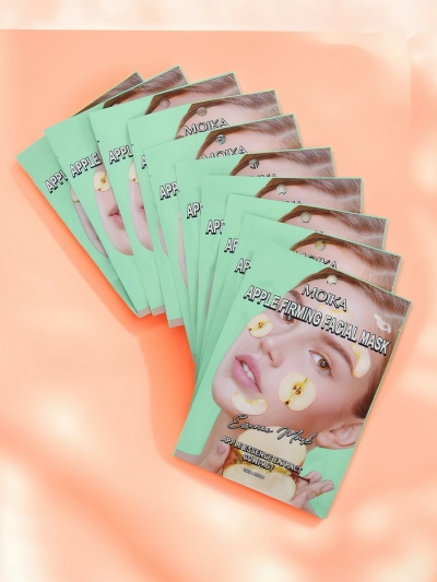 MOIKA Mască de față cu mere, pentru fermitate