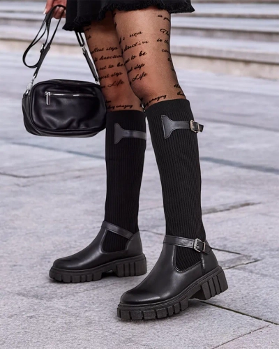 Cizme slip-on pentru femei de la Royalfashion Bizirre