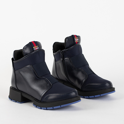 Cizme izolate pentru femei albastru marin Iryda - Încălțăminte