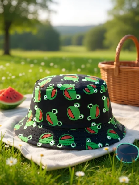 Royalfashion Pălărie tip găleată pentru copii Color Splash Bucket
