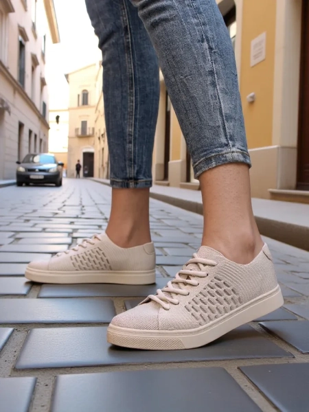 Royalfashion Pantofi sport din material pentru femei Norbiese