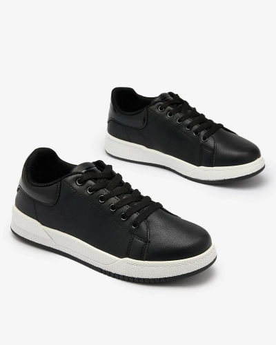 Royalfashion Negru pantofi sport pentru femei Classic Vibes