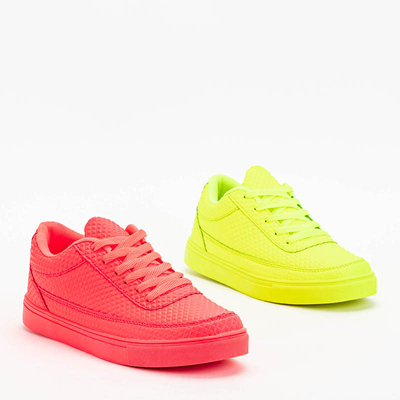 Pantofi sport dama verde neon Najso - Incaltaminte