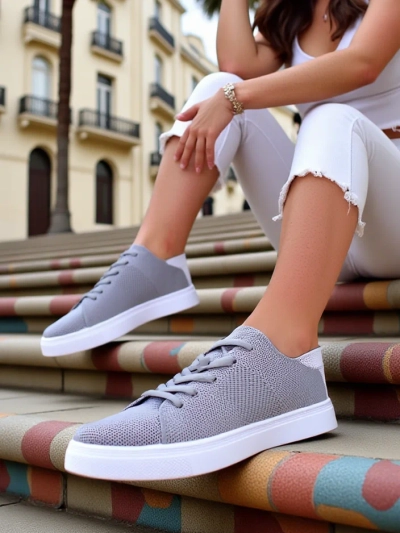 Pantofi sport din material pentru femei Royalfashion Esellaf