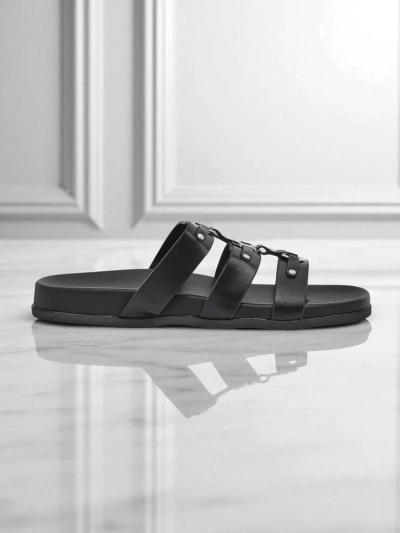 Royalfashion Damskie klapki w stylu rzymianek Roma