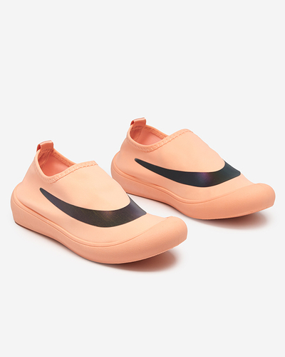 OUTLET Tenisi slip-on damă pudrați Lerick - Încălțăminte