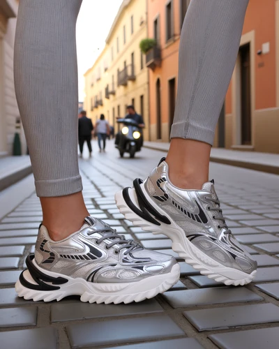 Sneakers lacuiți Royalfashion pentru femei Leysi