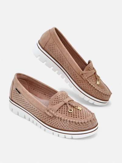Royalfashion Loafers perforate pentru femei Elissas