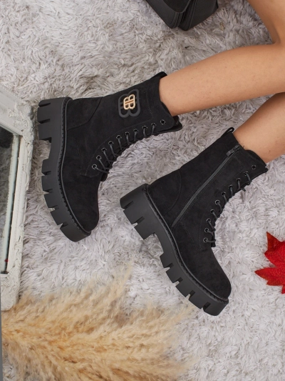 Royalfashion Botine tip workeri pentru femei Milloze