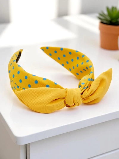 Royalfashion Bandă de păr cu fundă Polae