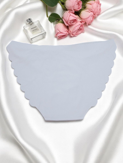 Royalfashion Chiloți damă din material decupat cu laser, cu bretele decorative Edge Chic