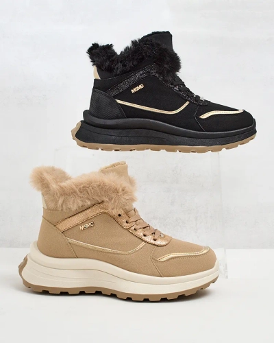 Royalfashion Adidași încălțați pentru femei cu blană Mofell