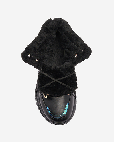 Pantofi sport izolati pentru femei negri Nepolle- Footwear