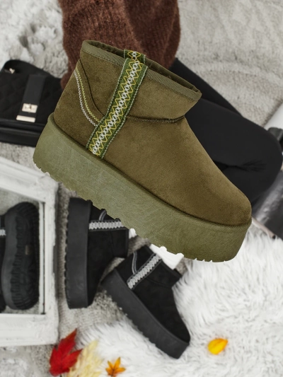 Cizme scurte de damă tip snowboots Althea