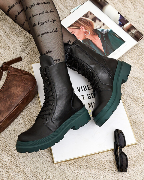 Royalfashion Cizme bagger pentru femei din piele ecologică Vederme