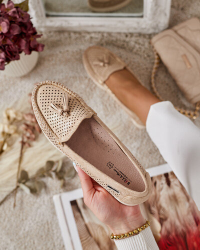 Royalfashion Mocasini traforați de damă Molaffa