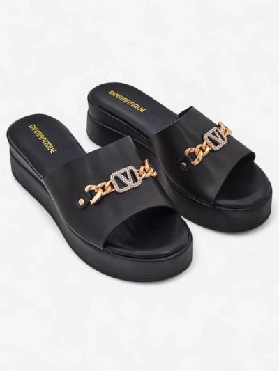 Sandale cu wedge pentru femei Royalfashion Dalimma