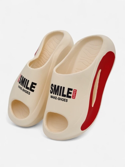 Royalfashion șlapi de cauciuc universali Super Smile