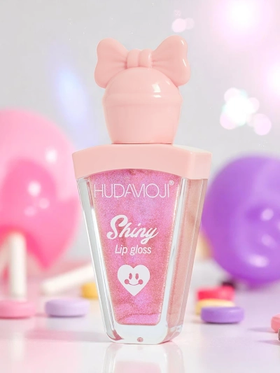 Gloss de buze cu sclipici, culoare Roz Deschis