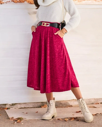 Fusta midi pentru femei de la Royalfashion