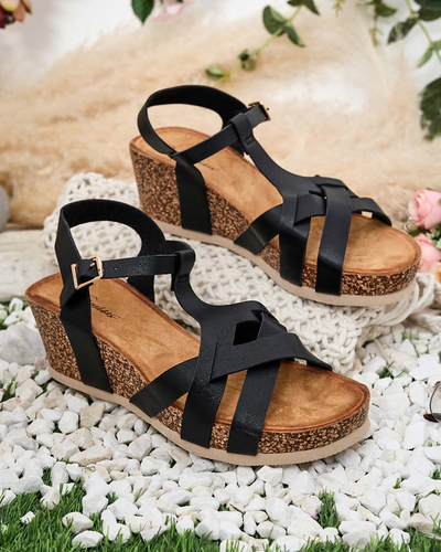 Royalfashion Sandale cu toc Methet pentru femei