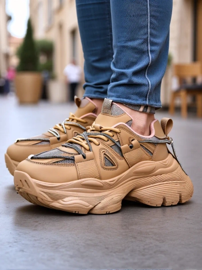 Sneakers pentru femei Royalfashion cu talpă groasă Reterri