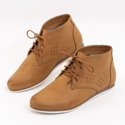 OUTLET Pantofi eleganti de dama camel Foster - Incaltaminte