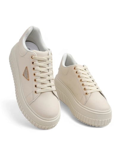Adidași sport cu platformă Royalfashion pentru femei, cu imprimeu Alcape