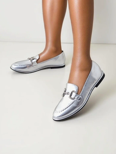 Mocasi de femei Royalfashion Metalla
